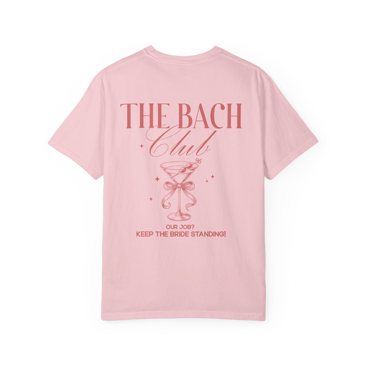 P02 - T-Shirt - personalized "The Bride" back print