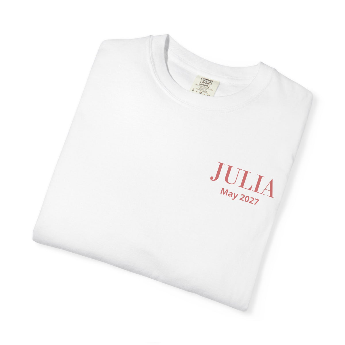 P02 - T-Shirt - personalized "The Bride" back print