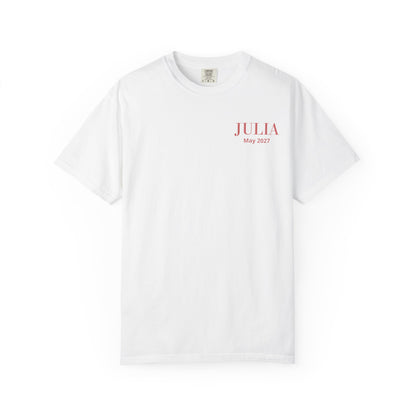 P02 - T-Shirt - personalized "The Bride" back print