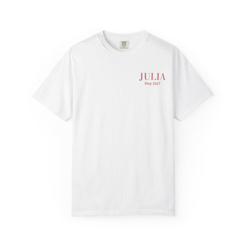 P02 - T-Shirt - personalized "The Bride" back print