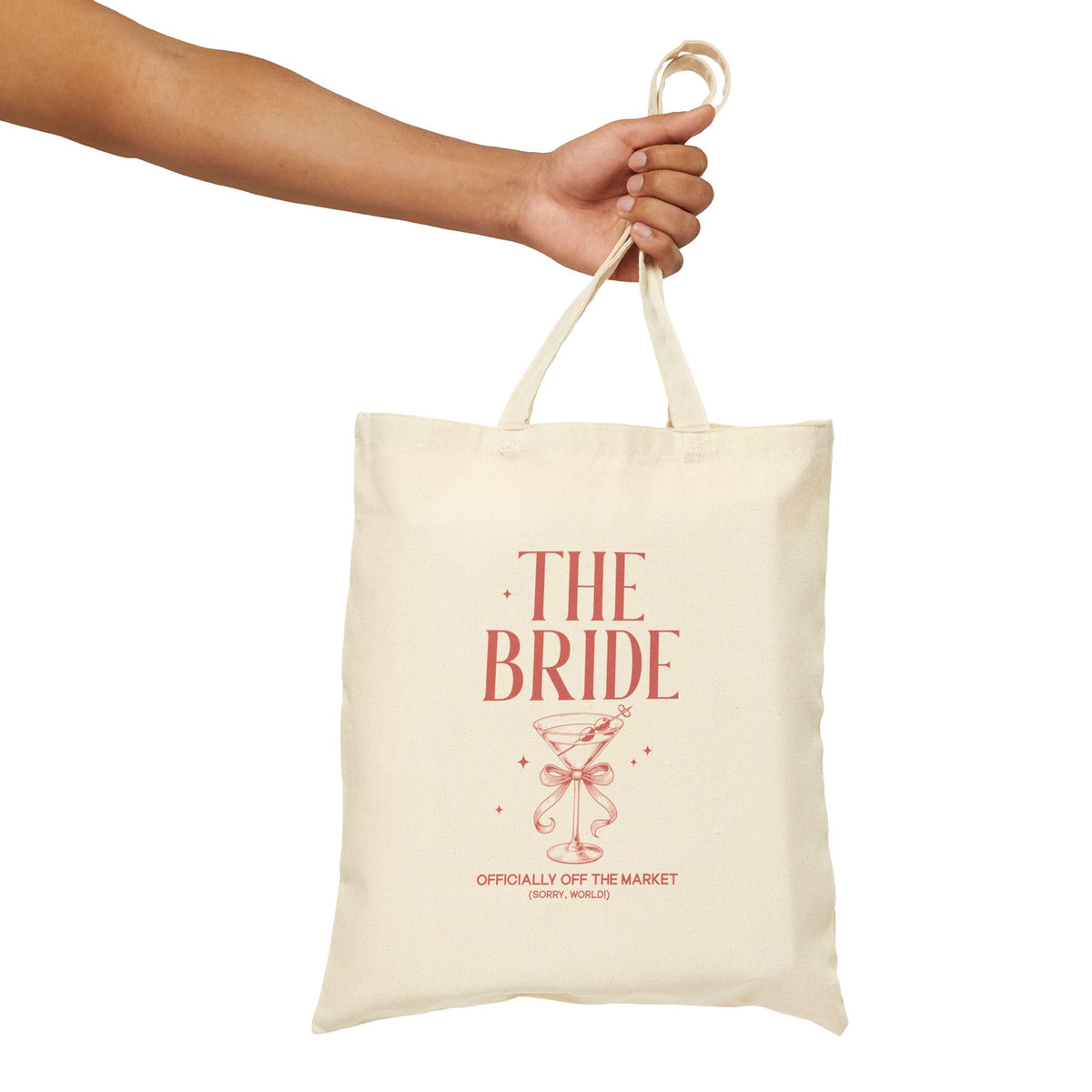 P01 - Totebag - The bride - one side printed