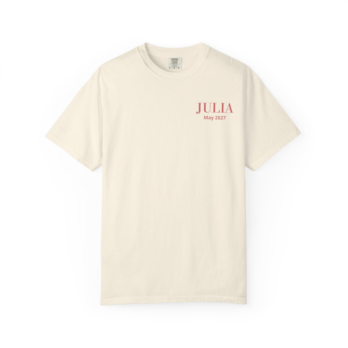 P02 - T-Shirt - personalized "The Bride" back print