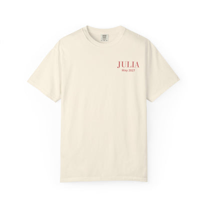 P02 - T-Shirt - personalized "The Bride" back print