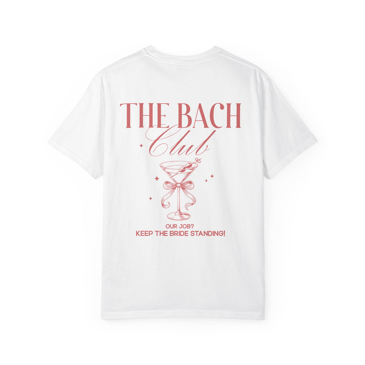 P02 - T-Shirt - personalized "The Bride" back print