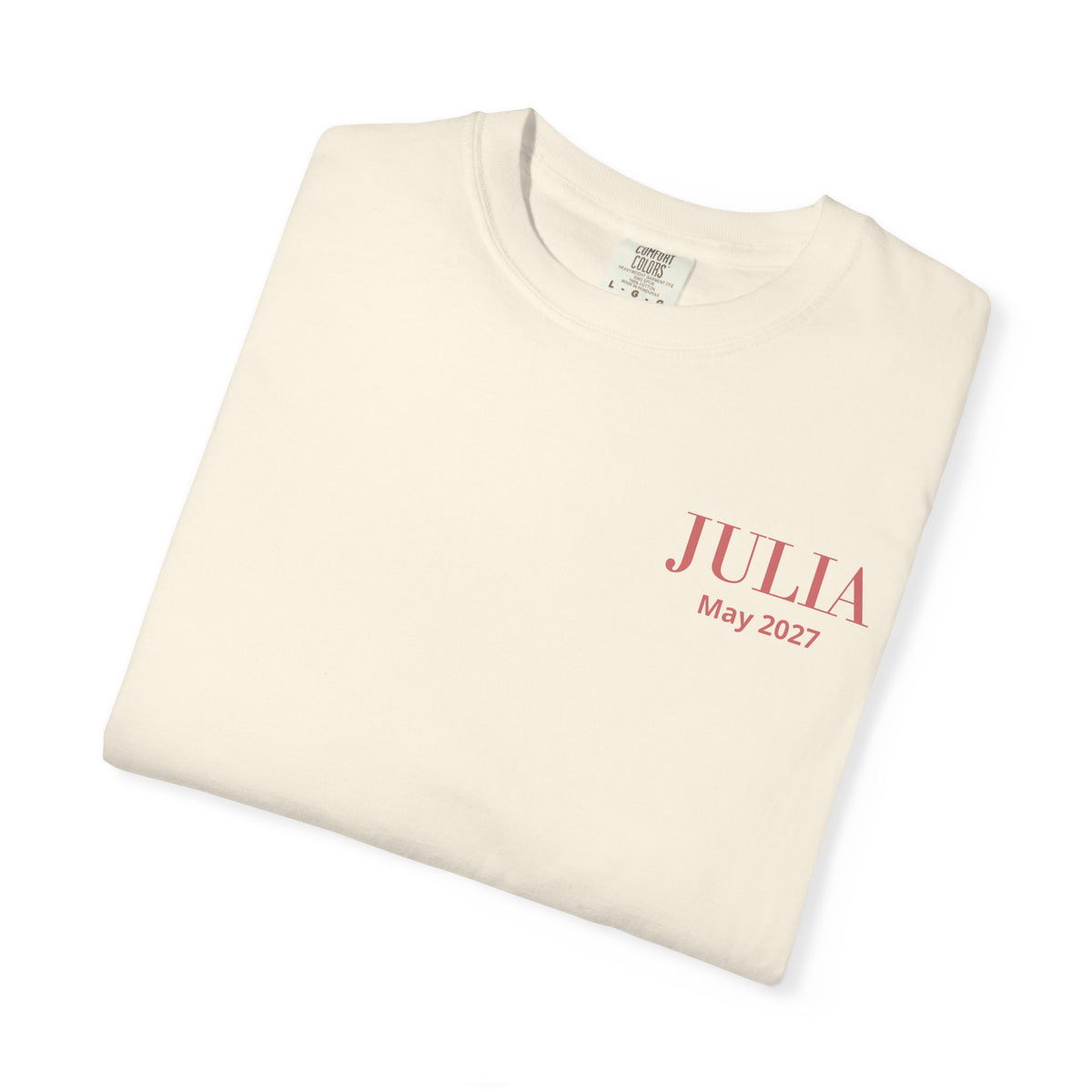 P02 - T-Shirt - personalized "The Bride" back print
