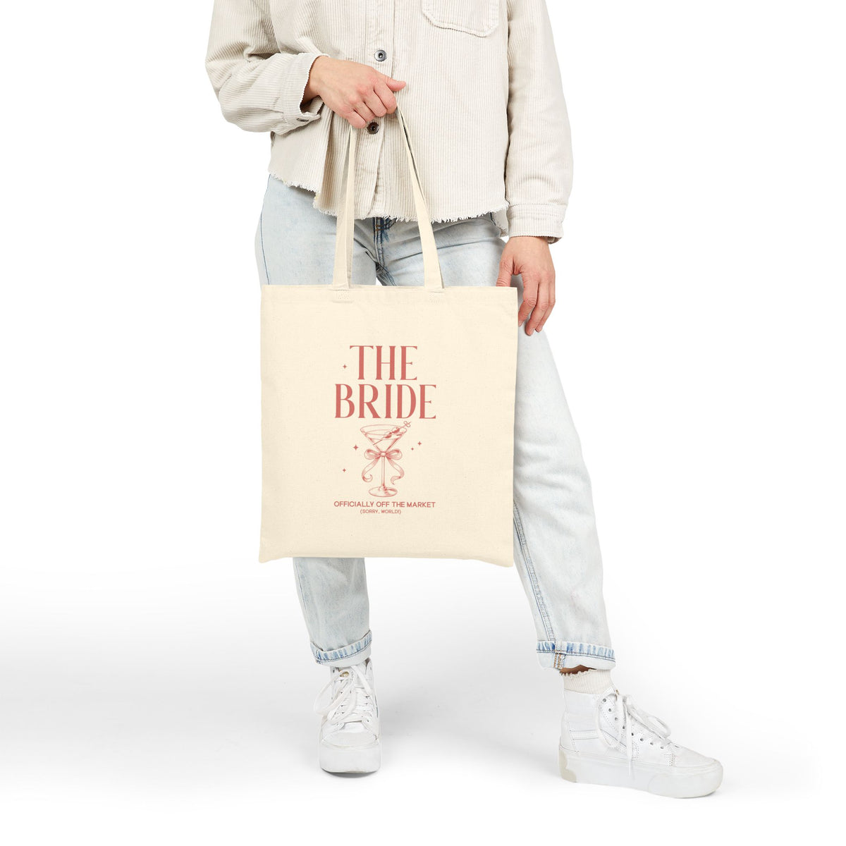 P01 - Totebag - The bride - one side printed