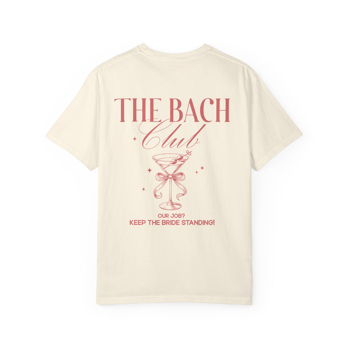 P02 - T-Shirt - personalized "The Bride" back print